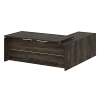 Стол руководителя угловой, левый Yalta LT.C-20 L дуб мали